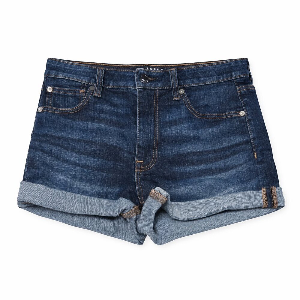 AMERICAN EAGLE Stretch Hi-Rise Shortie Shorts Sz 6
